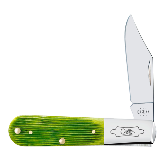 Case XX™ Knives Barlow 61045 Barnboard Jig Lime Green Bone Stainless Pocket Knife