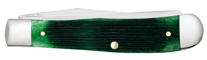 W.R. Case XX Knives Trapper Limited Series Bermuda Green Bone 61870 Stainless Pocket Knife