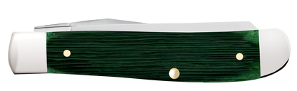 W.R. Case XX Knives Mini Trapper Limited Series Bermuda Green Bone 61871 Stainless Pocket Knife