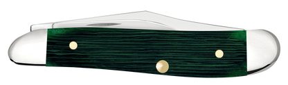 W.R. Case XX Knives Peanut Limited Series Bermuda Green Bone 61873 Stainless Pocket Knife