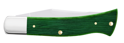 W.R. Case XX Knives Axe Handle Limited Series Bermuda Green Bone 61875 Stainless Pocket Knife