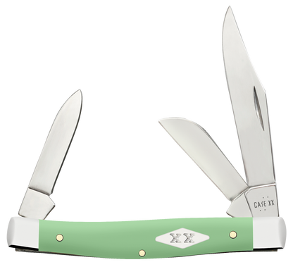 W.R. Case XX Knives Stockman Mint Green Synthetic 63832 Stainless Pocket Knife