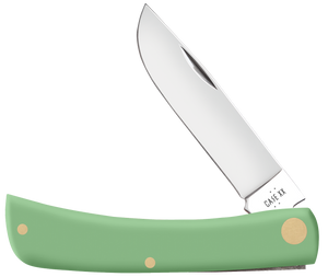 W.R. Case XX Knives Sod Buster Jr Mint Green Synthetic 63834 Stainless Pocket Knife