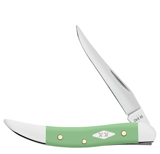 W.R. Case XX Knives Toothpick Mint Green Synthetic 63835 Stainless Pocket Knife