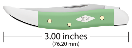 W.R. Case XX Knives Toothpick Mint Green Synthetic 63835 Stainless Pocket Knife