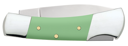 W.R. Case XX Knives Lockback Mint Green Synthetic 63836 Stainless Pocket Knife
