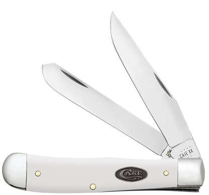 Case XX™ Knives White Synthetic Trapper 63960 Stainless Pocket Knife