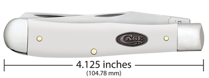 Case XX™ Knives White Synthetic Trapper 63960 Stainless Pocket Knife