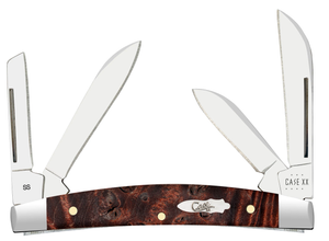 W.R. Case XX Knives Small Congress Maple Burl Wood 64069 Stainless Pocket Knife