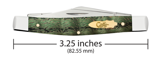 Case XX™ Knives Stockman 64075 Kelly Green Curly Oak Wood Stainless Pocket Knife