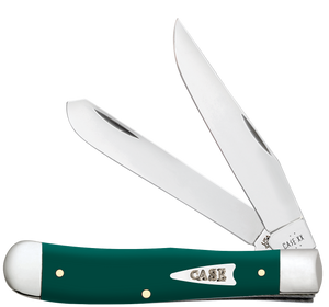 W.R. Case XX Knives Trapper Spruce Green Synthetic 64530 Stainless Pocket Knife