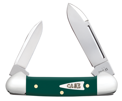 W.R. Case XX Knives Butterbean Spruce Green Synthetic 64532 Stainless Pocket Knife