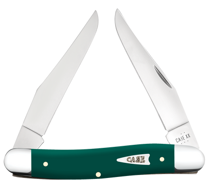 W.R. Case XX Knives Muskrat Spruce Green Synthetic 64533 Stainless Pocket Knife