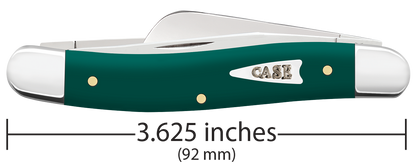 W.R. Case XX Knives Medium Stockman Spruce Green Synthetic 64535 Stainless Pocket Knife