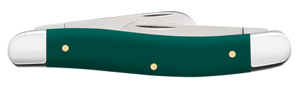 W.R. Case XX Knives Medium Stockman Spruce Green Synthetic 64535 Stainless Pocket Knife