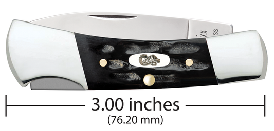 W.R. Case XX Knives Lockback Jigged Buffalo Horn 65031 Stainless Pocket Knife