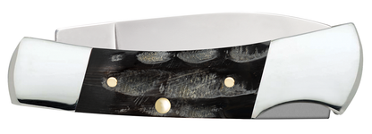 W.R. Case XX Knives Lockback Jigged Buffalo Horn 65031 Stainless Pocket Knife