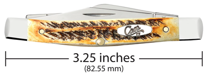 Case XX™ Knives Medium Stockman 6.5 BoneStag 65335 Stainless Pocket Knife