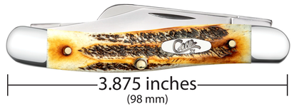 W.R. Case XX Knives Stockman 6.5 BoneStag 65336 Stainless Pocket Knife