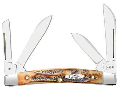 Case XX™ Knives Small Congress 6.5 BoneStag 65337 Stainless Pocket Knife