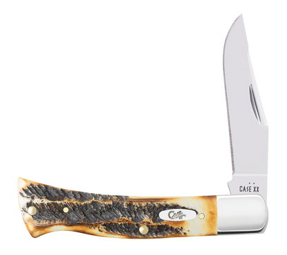 W.R. Case XX Knives Axe Handle 6.5 BoneStag 65348 Stainless Pocket Knife