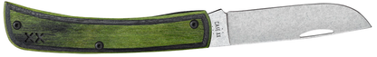 W.R. Case XX Knives Sod Buster Jr 66383 Green Black Laminate Wood S35VN Pocket Knife