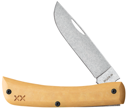 W.R. Case XX Knives Sod Buster Jr Maple Valley Richlite 66387 S35VN Stainless Pocket Knife