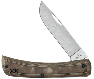 W.R. Case XX Knives Sod Buster Jr Black & Tan Richlite and Black G-10 66388 S35VN Stainless Pocket Knife