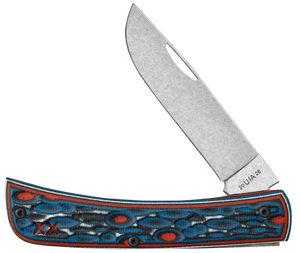 W.R. Case XX Knives Sod Buster Jr Sonic Blast G-10 S35VN Stainless Steel Pocket Knife 66390