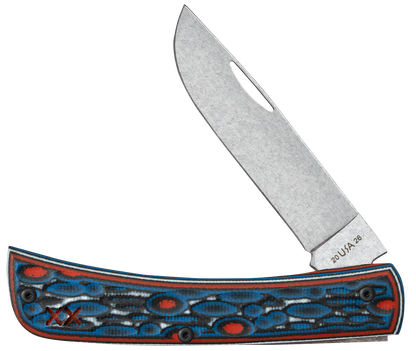 W.R. Case XX Knives Sod Buster Jr Sonic Blast G-10 S35VN Stainless Steel Pocket Knife 66390