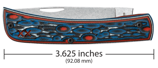 W.R. Case XX Knives Sod Buster Jr Sonic Blast G-10 S35VN Stainless Steel Pocket Knife 66390