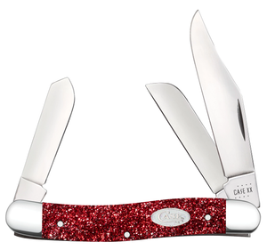 W.R. Case XX Knives Red Ruby Stardust Kirinite Stockman Stainless 67001 Pocket Knife