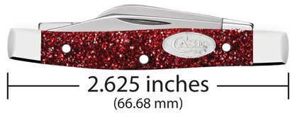 Case XX™ Knives Red Ruby Stardust Small Stockman Stainless 67004 Pocket Knife