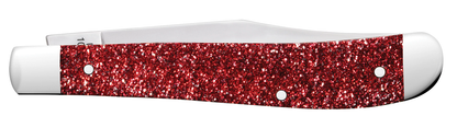 Case XX™ Knives Red Ruby Stardust Slimline Trapper Stainless 67006 Pocket Knife