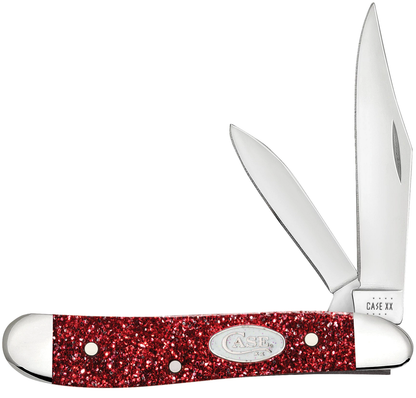 Case XX™ Knives Red Ruby Stardust SparXX™ Knives Peanut Stainless 67007 Pocket Knife