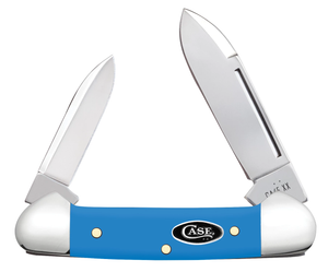 W.R. Case XX Knives Butterbean Light Blue Synthetic 68903 Stainless Pocket Knife