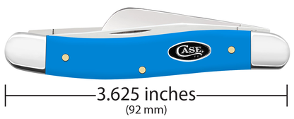 W.R. Case XX Knives Medium Stockman Light Blue Synthetic 68906 Stainless Pocket Knife