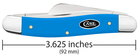 W.R. Case XX Knives Medium Stockman Light Blue Synthetic 68906 Stainless Pocket Knife