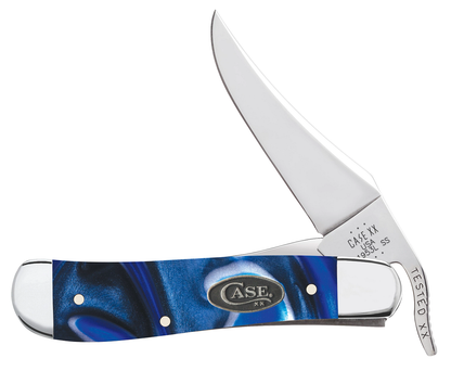 Case XX™ Knives Russlock Ocean Blue Kirinite 70564 Stainless Pocket Knife