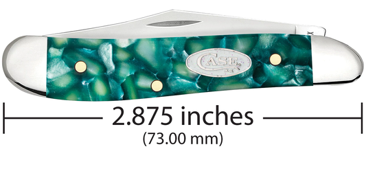 W.R. Case XX Knives Peanut Green Kirinite SparXX Knives 71384 Stainless Steel Pocket Knife