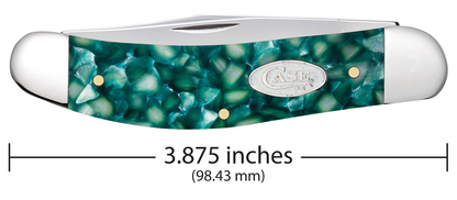 W.R. Case XX Knives Sowbelly Green Kirinite SparXX Knives Tru-Sharp Stainless Steel 71385 Pocket Knife