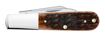 Case XX™ Knives Barlow 79413 Brothers Jig Brown Bone Stainless Steel Pocket Knife