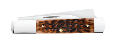 Case XX™ Knives Razor Jack 79417 Brown Bone Stainless Steel Pocket Knife