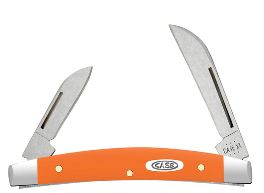 W.R. Case XX Knives Small Congress Orange Synthetic 80516 Stainless Pocket Knife
