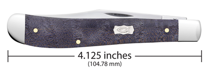 Case XX™ Knives Slimline Trapper Purple Curly Maple Wood 80546 Stainless