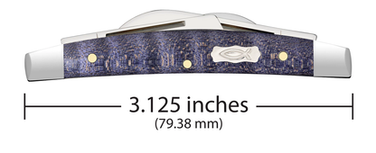 Case XX™ Knives Small Congress Purple Curly Maple 80548 Stainless Pocket Knife