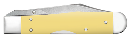 W.R. Case XX Knives Cheetah Cub Yellow Synthetic 81086 Stainless Pocket Knife