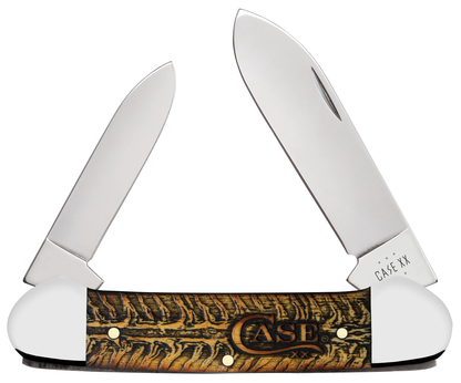 Case XX™ Knives Canoe Golden Pinecone 81802 Stainless Steel Pocket Knife