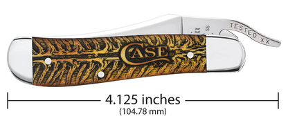 Case XX™ Knives Russlock Golden Pinecone 81803 Stainless Steel Pocket Knife