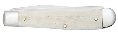 W.R. Case XX Knives Trapper 1st Run Natural Bone 84020 Stainless 1/250 Pocket Knife